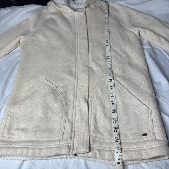 XS O'Neill High Pile / Sherpa Lined Full-Zip Hoodie - Picture 8 of 9